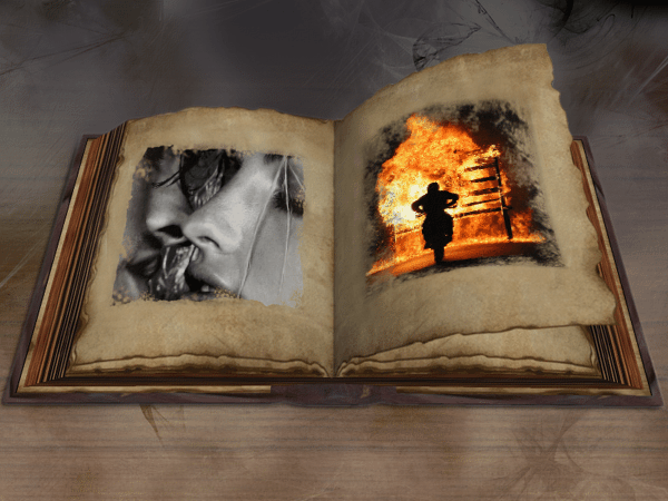 Historia del Foro: La Maldición del Libro de la Magia Diaries-book